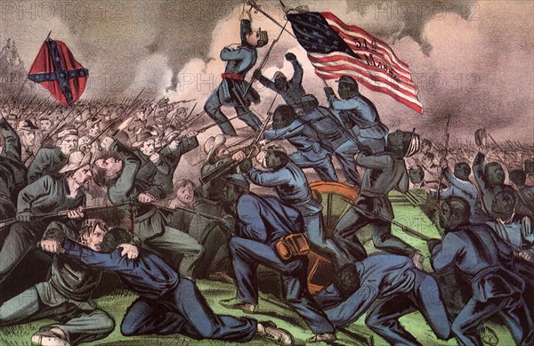 Civil War Battle.