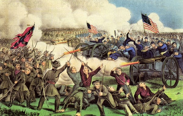 Civil War Battle.