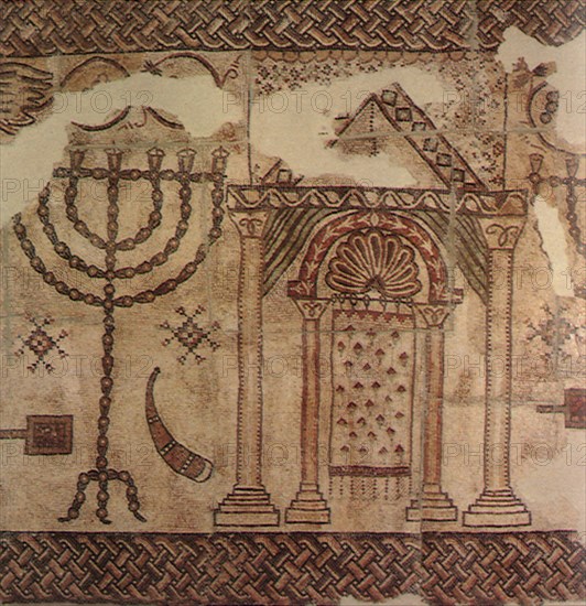 Menorah Mosaic.