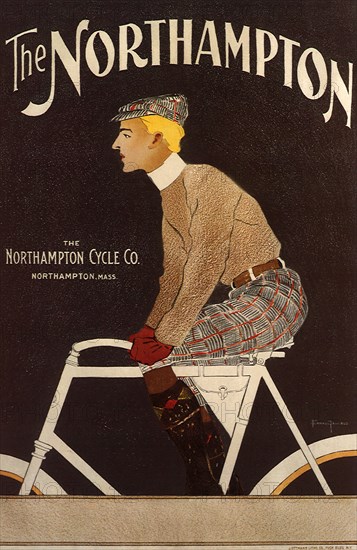 Profile of Cyclist.