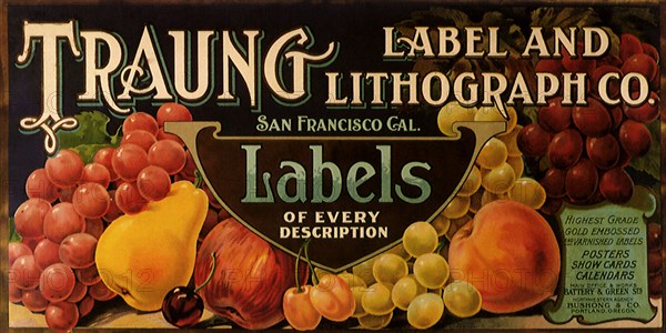 Fruit Label.