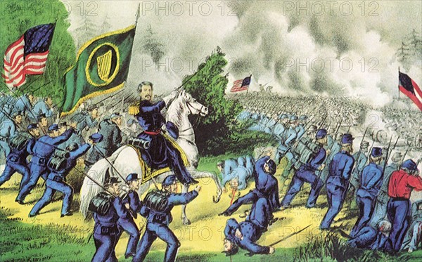 Irish Brigade Charge.