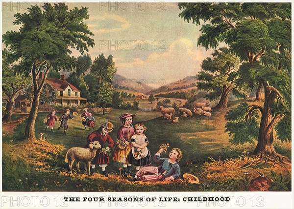 The Four Seasons of Life, Childhood.