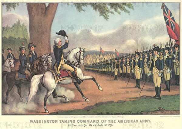 Washington with Troops.