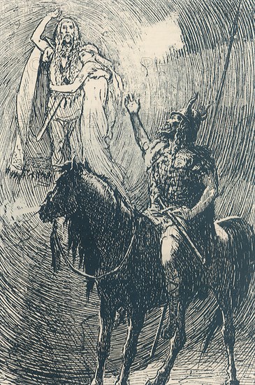 Baldur, Nanna and Hermod.