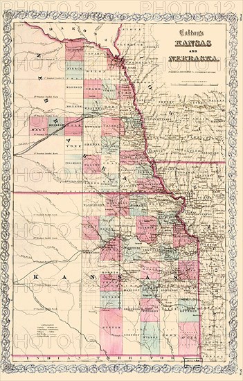 Kansas and Nebraska.