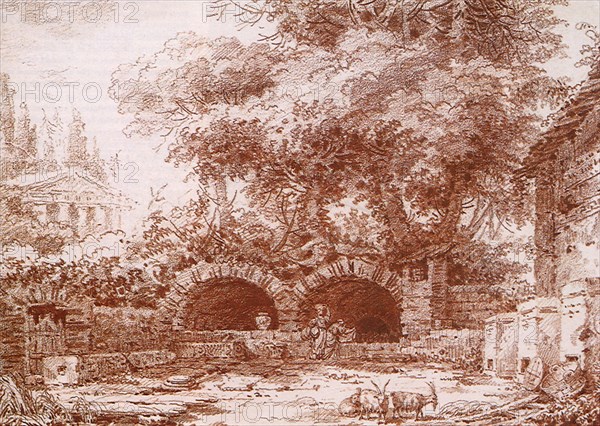 Landscape with Ruins.