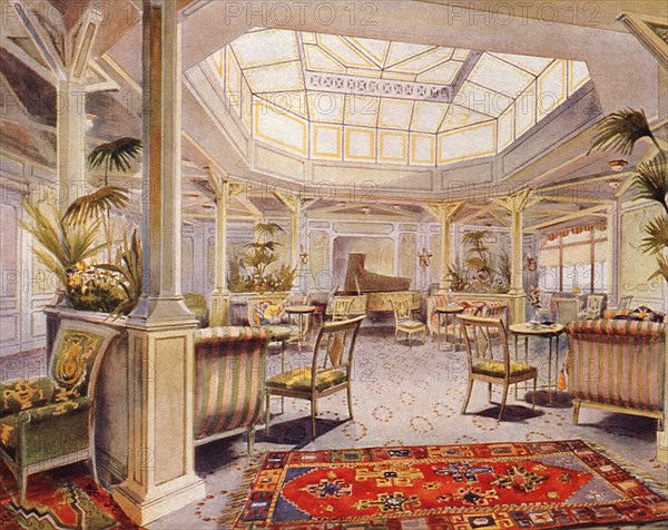 Luxury Liner Tea Room.