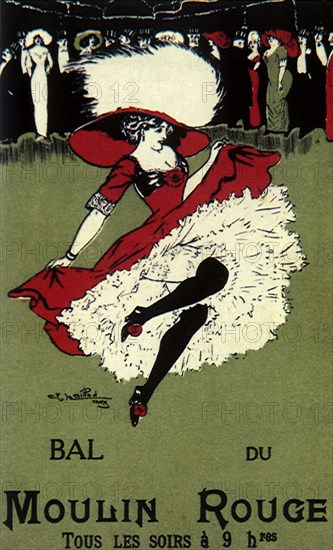 Cancan Dancer.