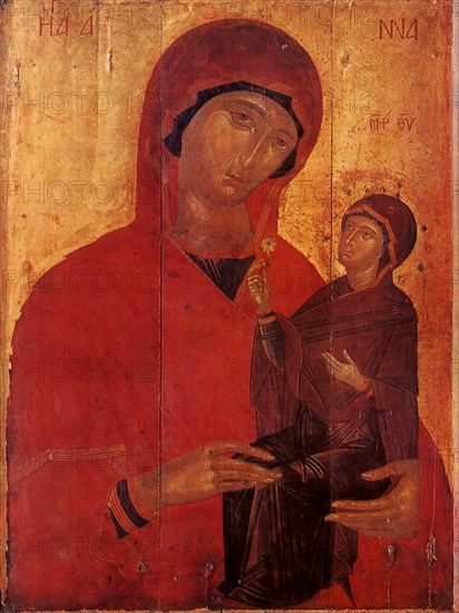 Saint Anne and the Virgin.