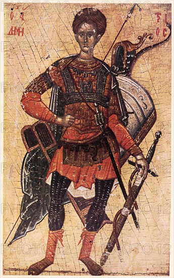 Saint Demetrius of Salonica.