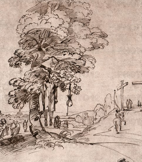 Landscape with Judas Hanged.