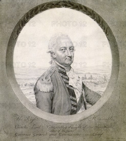 Charles Cornwallis, 1st Marquess Cornwallis.