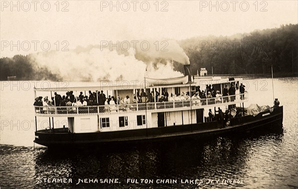 Steamer Nehasane on Lake.