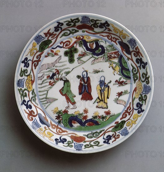 Porcelain Dish.