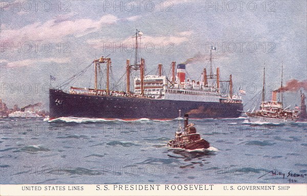 S.S. President Roosevelt.