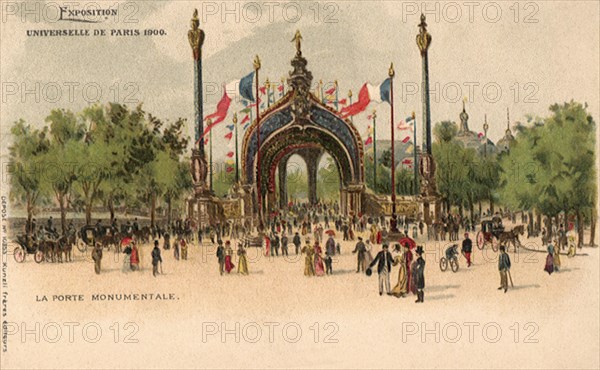 La Porte Monumentale, Paris.