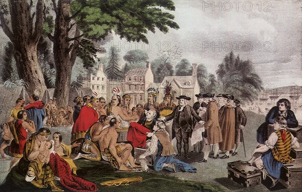 William Penn's Treaty with the Indians.