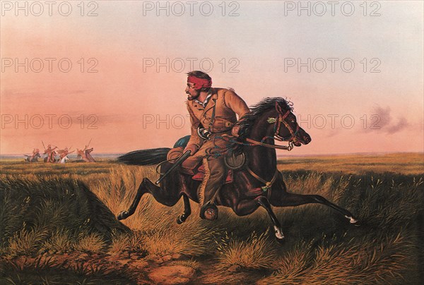 The Prairie Hunter. 'One Rubbed Out!'.