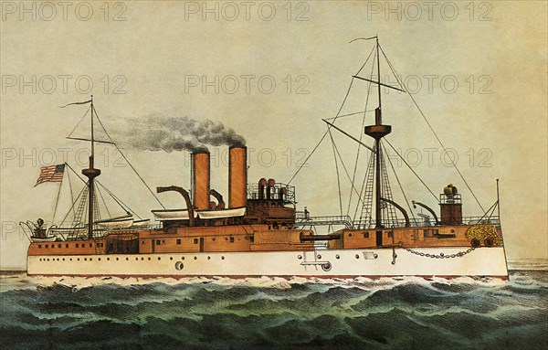 U.S. Battleship Maine, The.