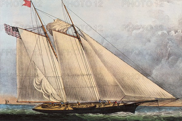 Yacht 'Meteor' of N.Y.k, 293 Tons.