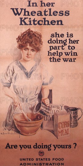 In Her Wheatless Kitchen.