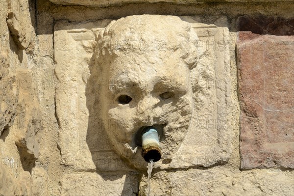 Fountain of the 99 Spouts. L'Aquila. Abruzzo. Italy