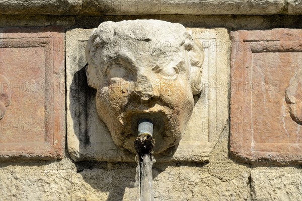 Fountain of the 99 Spouts. L'Aquila. Abruzzo. Italy