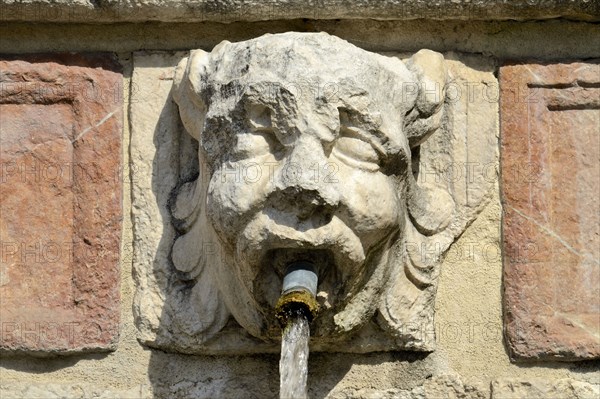 Fountain of the 99 Spouts. L'Aquila. Abruzzo. Italy