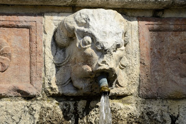 Fountain of the 99 Spouts. L'Aquila. Abruzzo. Italy