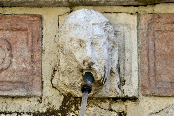 Fountain of the 99 Spouts. L'Aquila. Abruzzo. Italy