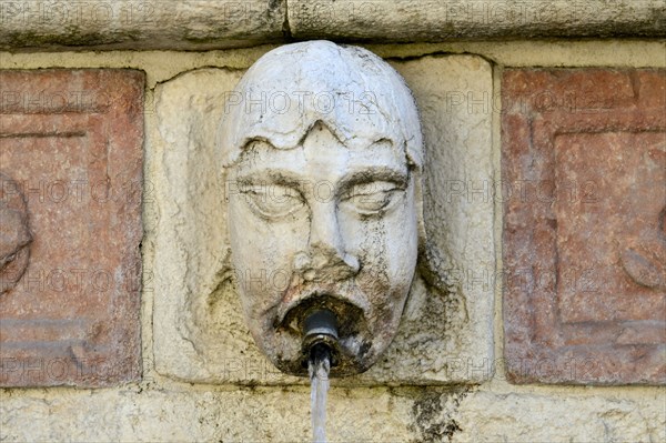 Fountain of the 99 Spouts. L'Aquila. Abruzzo. Italy