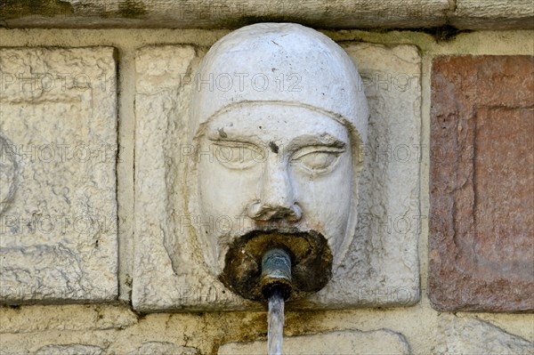 Fountain of the 99 Spouts. L'Aquila. Abruzzo. Italy