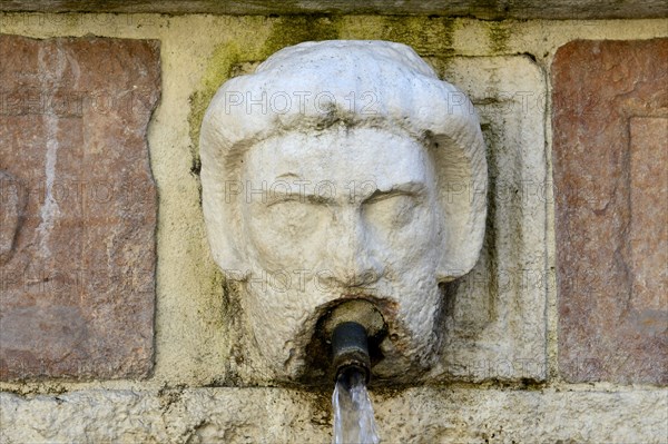 Fountain of the 99 Spouts. L'Aquila. Abruzzo. Italy