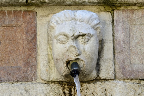 Fountain of the 99 Spouts. L'Aquila. Abruzzo. Italy