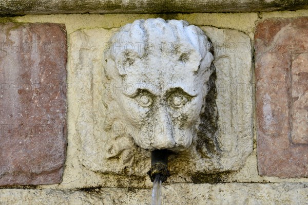 Fountain of the 99 Spouts. L'Aquila. Abruzzo. Italy