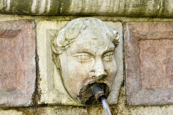 Fountain of the 99 Spouts. L'Aquila. Abruzzo. Italy