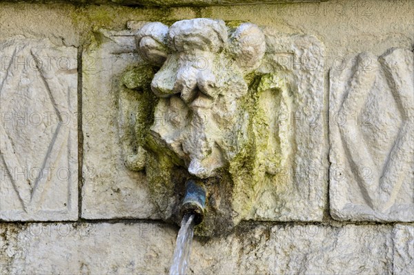 Fountain of the 99 Spouts. L'Aquila. Abruzzo. Italy