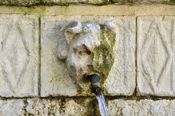 Fountain of the 99 Spouts. L'Aquila. Abruzzo. Italy