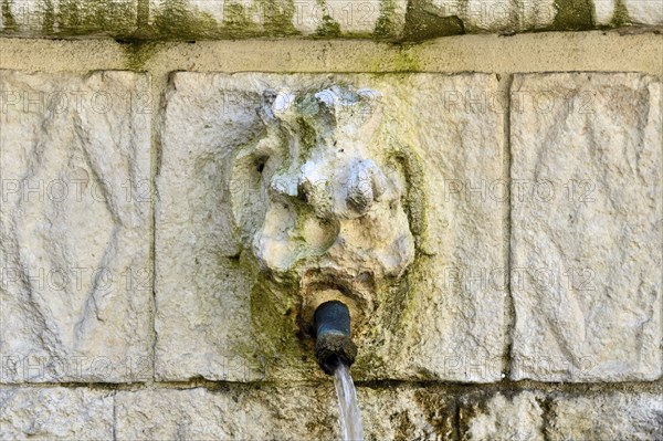 Fountain of the 99 Spouts. L'Aquila. Abruzzo. Italy