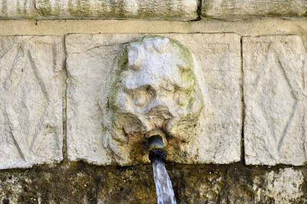 Fountain of the 99 Spouts. L'Aquila. Abruzzo. Italy