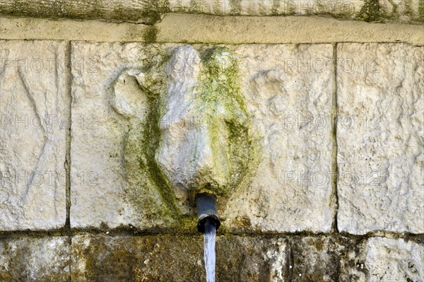 Fountain of the 99 Spouts. L'Aquila. Abruzzo. Italy