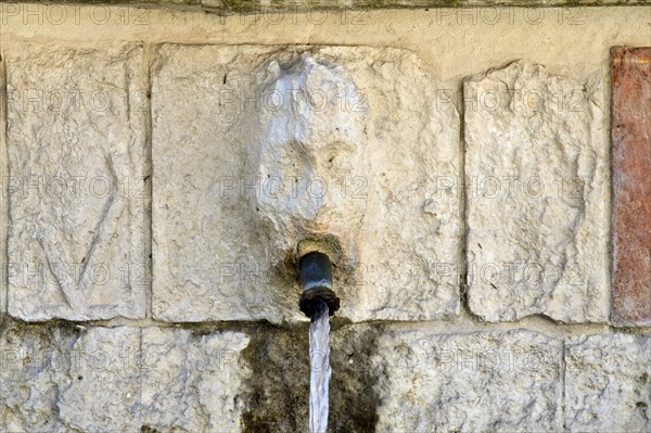 Fountain of the 99 Spouts. L'Aquila. Abruzzo. Italy