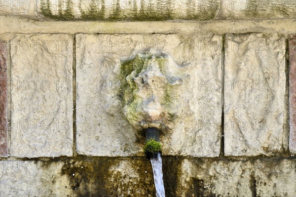 Fountain of the 99 Spouts. L'Aquila. Abruzzo. Italy