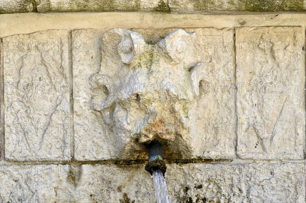 Fountain of the 99 Spouts. L'Aquila. Abruzzo. Italy