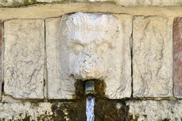 Fountain of the 99 Spouts. L'Aquila. Abruzzo. Italy