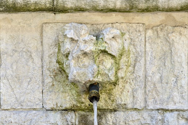 Fountain of the 99 Spouts. L'Aquila. Abruzzo. Italy