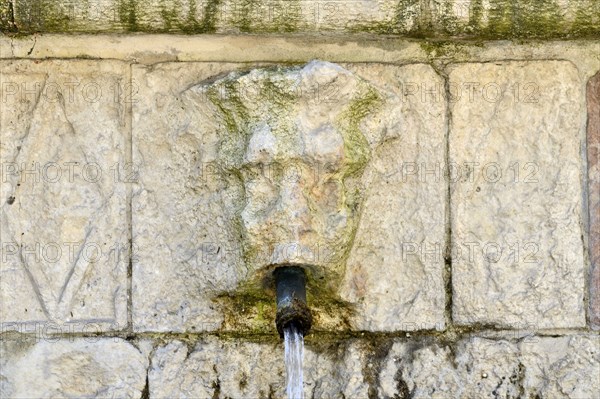 Fountain of the 99 Spouts. L'Aquila. Abruzzo. Italy