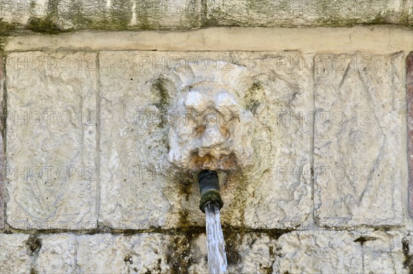 Fountain of the 99 Spouts. L'Aquila. Abruzzo. Italy