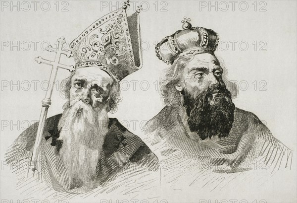 Saint Gregory Magister and Saint Gregory Vegaiaser